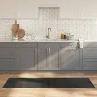 Tappeto Rettangolare Grigio 60x200 cm in Bamb 376838