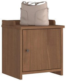 Panca Da Corridoio Sandnes 45x40x50 Cm Legno Massello Di Pino /