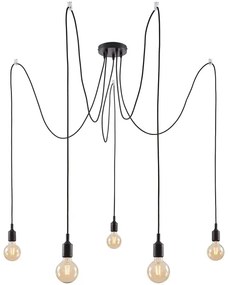 Paulmann 50389 - Lampadario a sospensione con filo NEORDIC 5xE27/20W/230V ragno