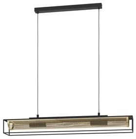 Eglo 43788 - Lampadario a sospensione con filo NOHALES 4xE27/40W/230V