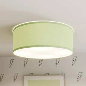 TK Lighting Plafoniera Rondo Kids, Ø 38 cm, verde