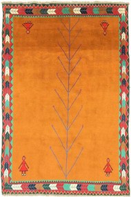 Gabbeh Tappeto 300 x 200 Rosso (Iran) Annodato A Mano