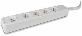 Multipresa con 4 Prese senza Interruttore SCS SENTINEL SmartPlug 240 V