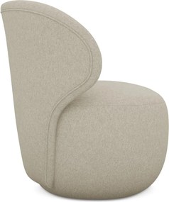 Poltrona beige Kama – Makamii