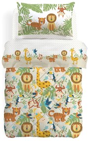 Trapunta in Cotone Tropical Piazza e Mezza Caleffi Kids