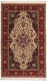 Isfahan Tappeto 160 x 100 Beige (Cina) Annodato A Mano