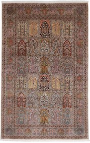 Kashmir Tappeto 330x210 (Indian) Annodato A Mano