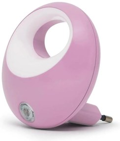 LED Luce di orientamento con sensore LED/1W/230V rosa