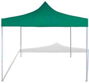 Tenda Pieghevole Verde 3 x 3 m