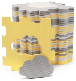 KINDERKRAFT select - Puzzle in schiuma LUNO 30 pezzi grigio/giallo