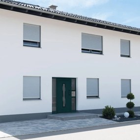 Porta Ingresso Antracite 88x200 Cm İn Pvc /