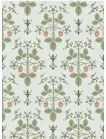 Cole & Son Tapete Strawberry - Duck Egg
