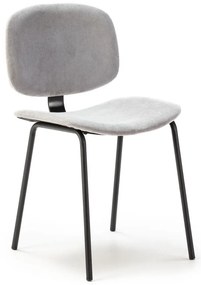 Sedie da pranzo grigie in set di 2 Arus - Marckeric