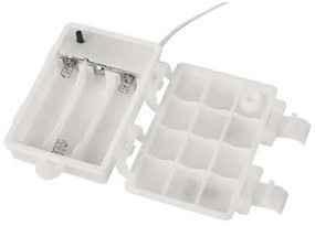 Decorazione natalizia a LED per esterni 100xLED/3xAA bianco caldo IP44