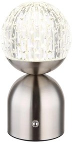 Globo 21007N-Lampada da tavolo LED dimmerabile con funzione Touch JULSY LED/2,5W/3,7V 2700/4000/6500K opaco
