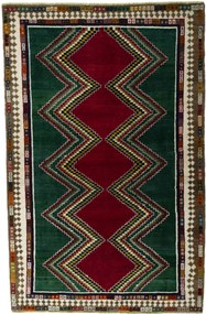 Gabbeh Tappeto 140x220 (Iran) Annodato A Mano