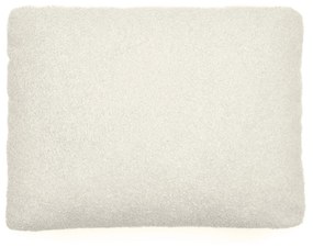 Kave Home - Cuscino Martina in tessuto bouclÃ© Ã©cru 47 x 36 cm