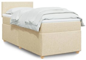 Giroletto A Molle Con Materasso Crema 80x200 Cm İntessuto /