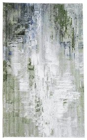 Tappeto Gallery J astratto verde, L 230 x L 160 cm