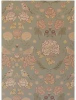 Majvillan Carta da parati June - Sage Green