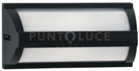 Applique boston antracite 1xe27 ip54 25x12x12,6cm i-boston-ap