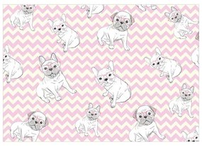 Fotomurale  Sweet Puppies  Larghezza x Altezza Home decor 200x140