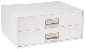 Cassetto portadocumenti bianco a 2 livelli , 33 x 22,5 cm Birger - Bigso Box of Sweden