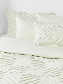 Copripiumino in percalle di cotone con design trapuntato Phil