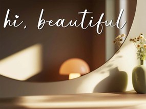 Adesivo per specchio S20 – Hi, beautiful