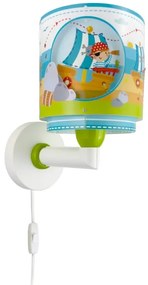 Dalber 60659 - Applique per cameretta PIRATE ISLAND 1xE27/15W/230V