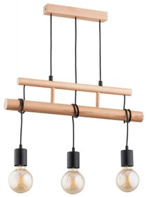 Lampadario a sospensione con filo ESTRA 3xE27/60W/230V