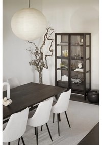 Vetrina marrone in rovere con ante scorrevoli 100x203 cm Hazelton - Rowico