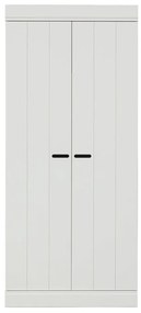 Armadio in pino bianco 77x175 cm Connect - WOOOD