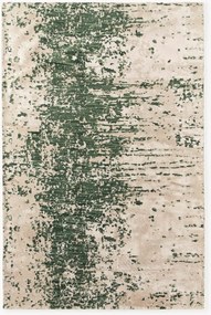 Tappeto in lana tessuto a mano con motivo astratto Cynthia