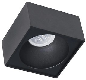Faretto da incasso BALI 1xGU5,3/MR16/25W/12V quadrato nero