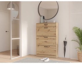 Scarpiera KAVI in rovere Artisan