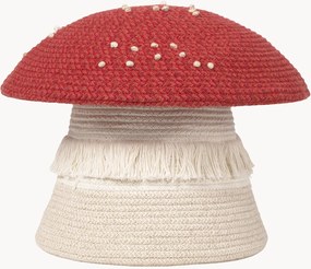 Cesto portaoggetti per bambini fatto a mano Back To School con coperchio