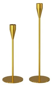 Venus & Jupiter Maxi Portacandele Set Brass - Piet Hein