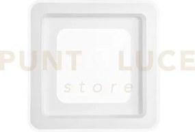 Plafoniera led dygital quadrata bianca 40w 4315lm cct+rgb 3000-6500...