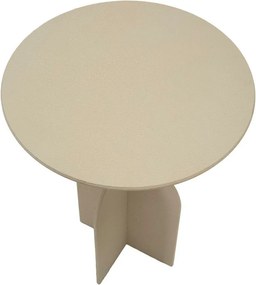 Tavolino rotondo in metallo ø 45 cm Dune – Mauro Ferretti