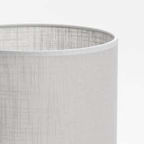 Paralume di ricambio universale WALEC E27 16x20 cm grigio