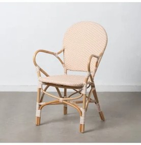 Sedia da Sala da Pranzo 57 x 62 x 90 cm Naturale Beige Rattan