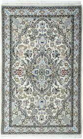 Nain Tappeto 100x150 Beige (Iran) Annodato A Mano