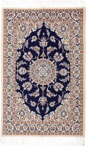 Nain Tappeto 100 x 60 Blu (Iran) Annodato A Mano