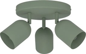 Eglo 44134 - Faretto TILSTON 3xE14/40W/230V verde