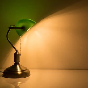 Lampada da tavolo BANKER 1xE27/60W/230V