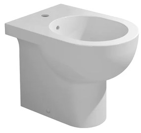 Flaminia QUICK QK217 bidet filo parete monoforo a pavimento in ceramica bianco