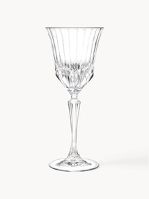 Set di 6 bicchieri da vino rosso in cristallo con motivo in rilievo Adagio