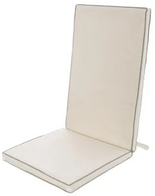 Cuscino per sedie Crema 123 x 48 x 4 cm