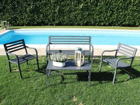 AELANA - poltrona da giardino in ferro